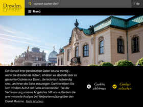 'dresden.de' screenshot