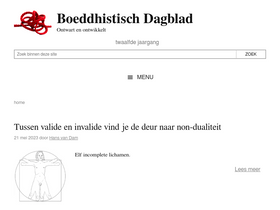 'boeddhistischdagblad.nl' screenshot