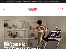 the-fitness-supply.com homepage screenshot