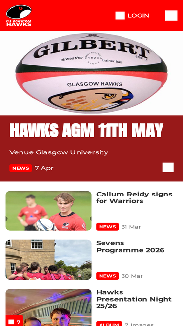 glasgowhawks.com