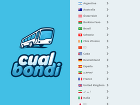 'cualbondi.org' screenshot