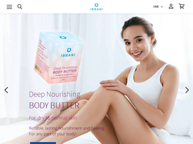 ibbaninaturals.com homepage screenshot