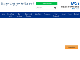 'dpt.nhs.uk' screenshot