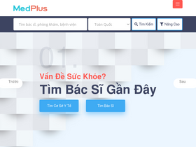 'medplus.vn' screenshot