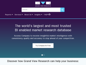 'grandviewresearch.com' screenshot