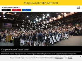'vmi.edu' screenshot