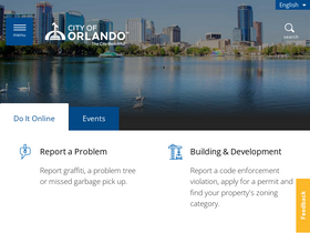 'orlando.gov' screenshot