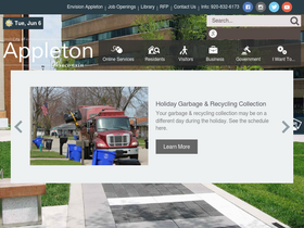 'appleton.org' screenshot