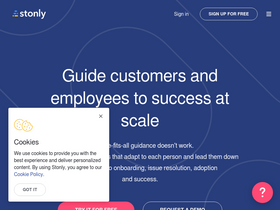 'stonly.com' screenshot
