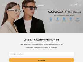 coucur.com homepage screenshot