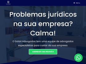 'salariadvogados.com.br' screenshot