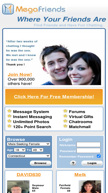megafriends.com