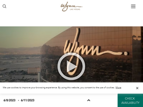 'wynnlasvegas.com' screenshot