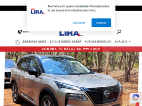 'memolira.com' screenshot