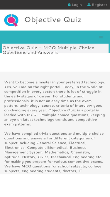 objectivequiz.com