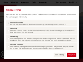 'germany.travel' screenshot