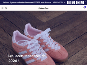 furiouslaces.com homepage screenshot