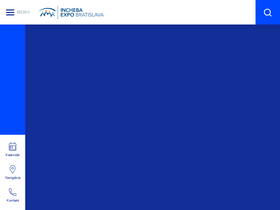 'incheba.sk' screenshot