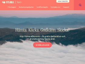 'vismaspcs.se' screenshot