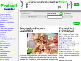'freizeitinsider.de' screenshot
