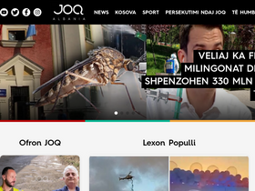 'joq-albania.com' screenshot