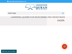 'understandquran.com' screenshot