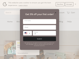 EasyEat homepage screenshot