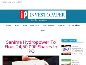 'investopaper.com' screenshot