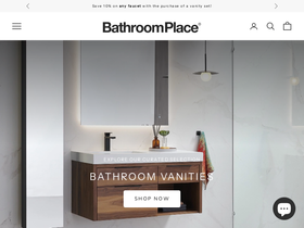 bathroomplace.com homepage screenshot