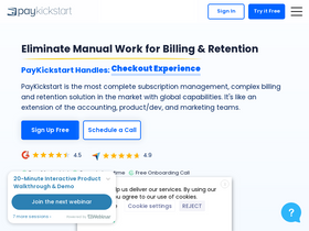 'paykickstart.com' screenshot