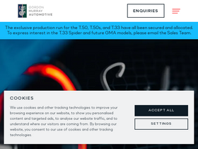'gordonmurrayautomotive.com' screenshot