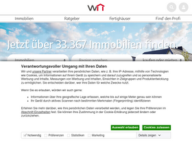 'wohnnet.at' screenshot