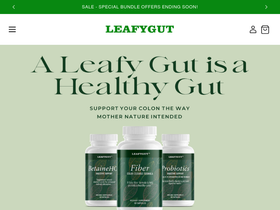 leafygut.com homepage screenshot