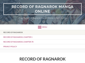 'recordragnarok.online' screenshot