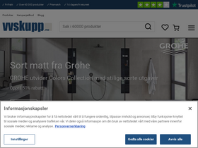 'vvskupp.no' screenshot