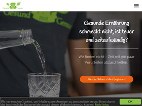 'gesund-mit-genuss.com' screenshot