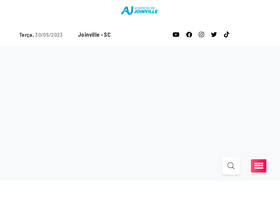 'aconteceuemjoinville.com.br' screenshot