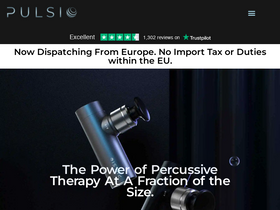 Pulsio website screenshot
