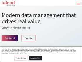 'talend.com' screenshot