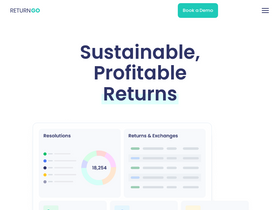 'returngo.ai' screenshot