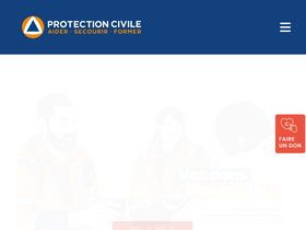'protection-civile.org' screenshot