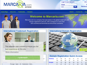'marcaria.com' screenshot
