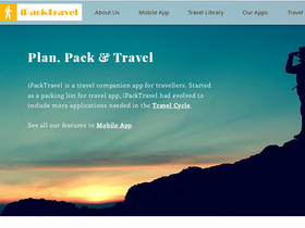 'ipacktravel.com' screenshot