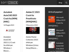 'softcrack.it' screenshot