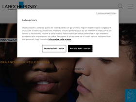 'larocheposay.it' screenshot