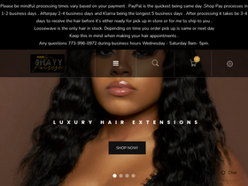 hairbyshayypatreseinc.com homepage screenshot