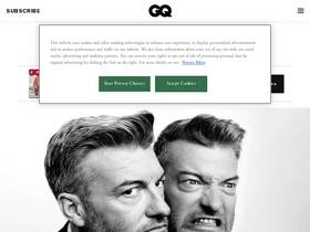 'gq-magazine.co.uk' screenshot