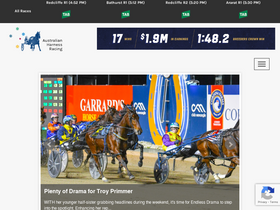 'harness.org.au' screenshot