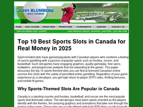 johnblumberggolfcourse.com