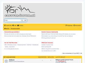 'caravan-forum.nl' screenshot